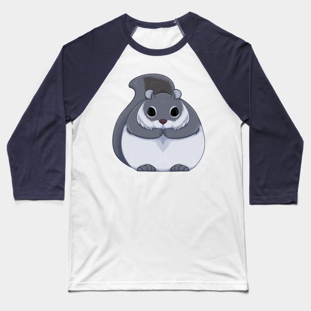 Ezo Flying Squirrel Baseball T-Shirt by DeguArts